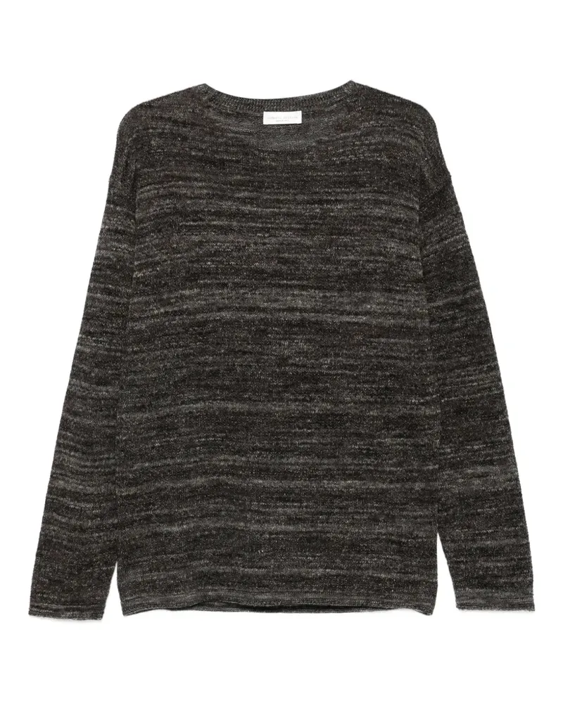 Roberto Collina T-Shirt mit Rundhalsausschnitt - Braun Braun