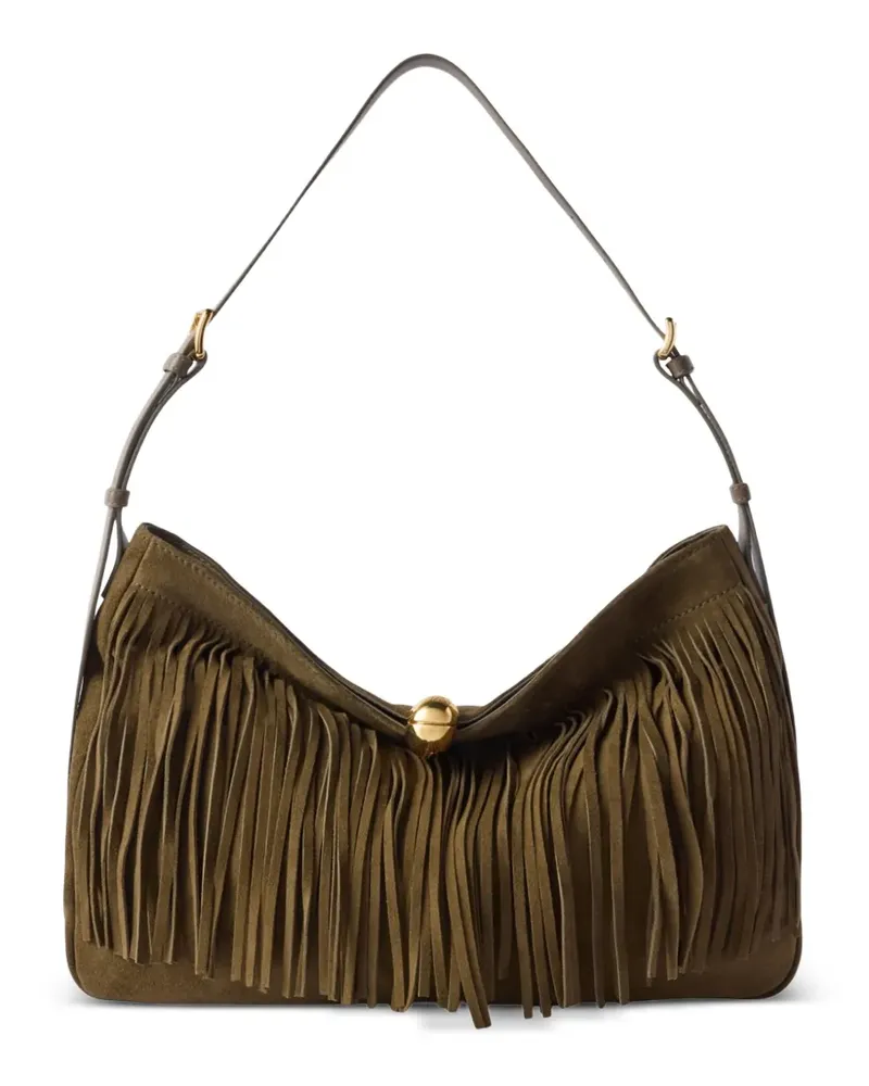 Furla Sfera Soft Schultertasche L - Grün Grün