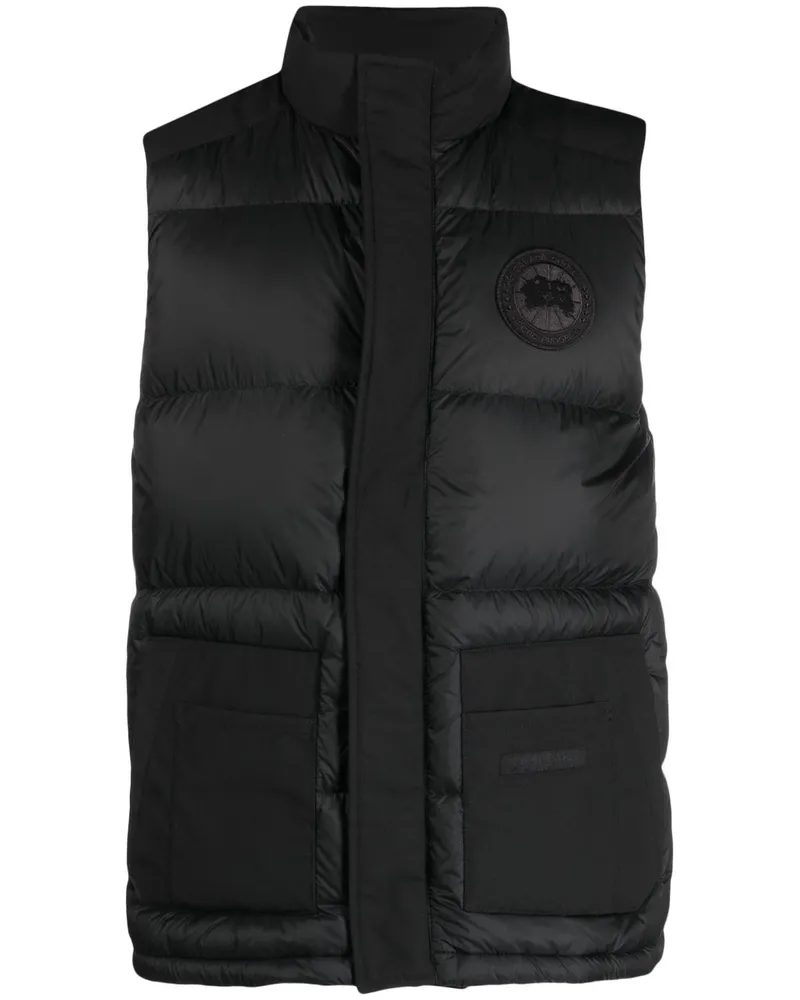 Canada Goose Gefütterte Paradigm Freestyle Weste - Schwarz Schwarz