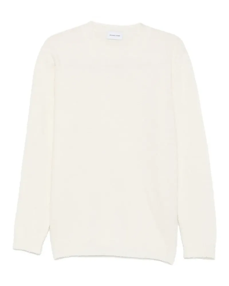Scaglione Pullover aus Bouclé-Strick - Nude Nude