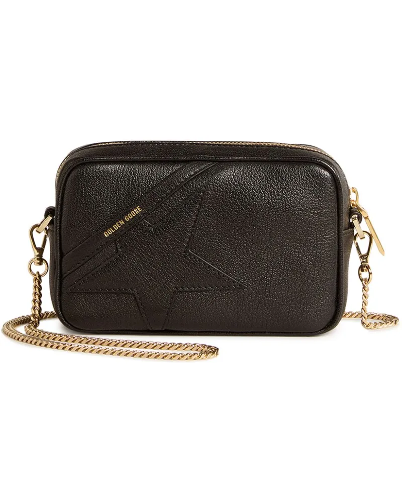 Golden Goose Mini Star Umhängetasche - Schwarz Schwarz