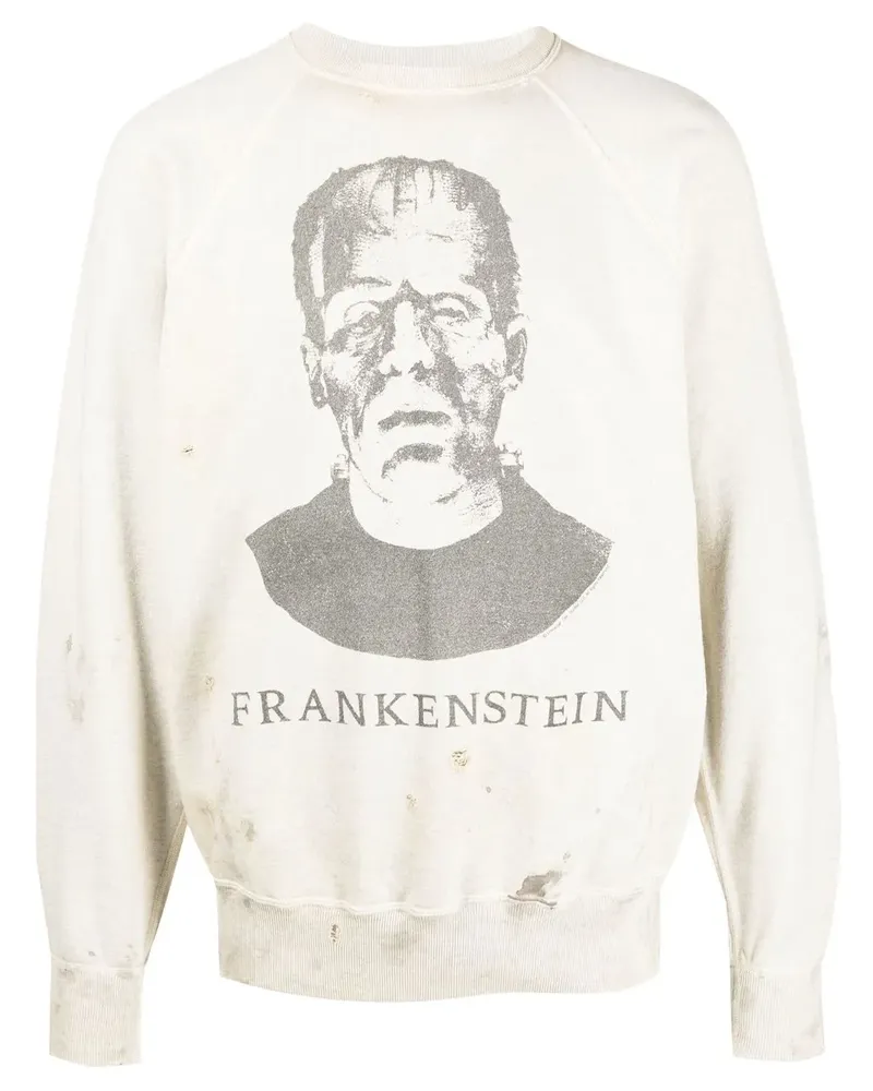SAINT MXXXXXX Saint Michael Frankenstein Sweatshirt - Grau Grau