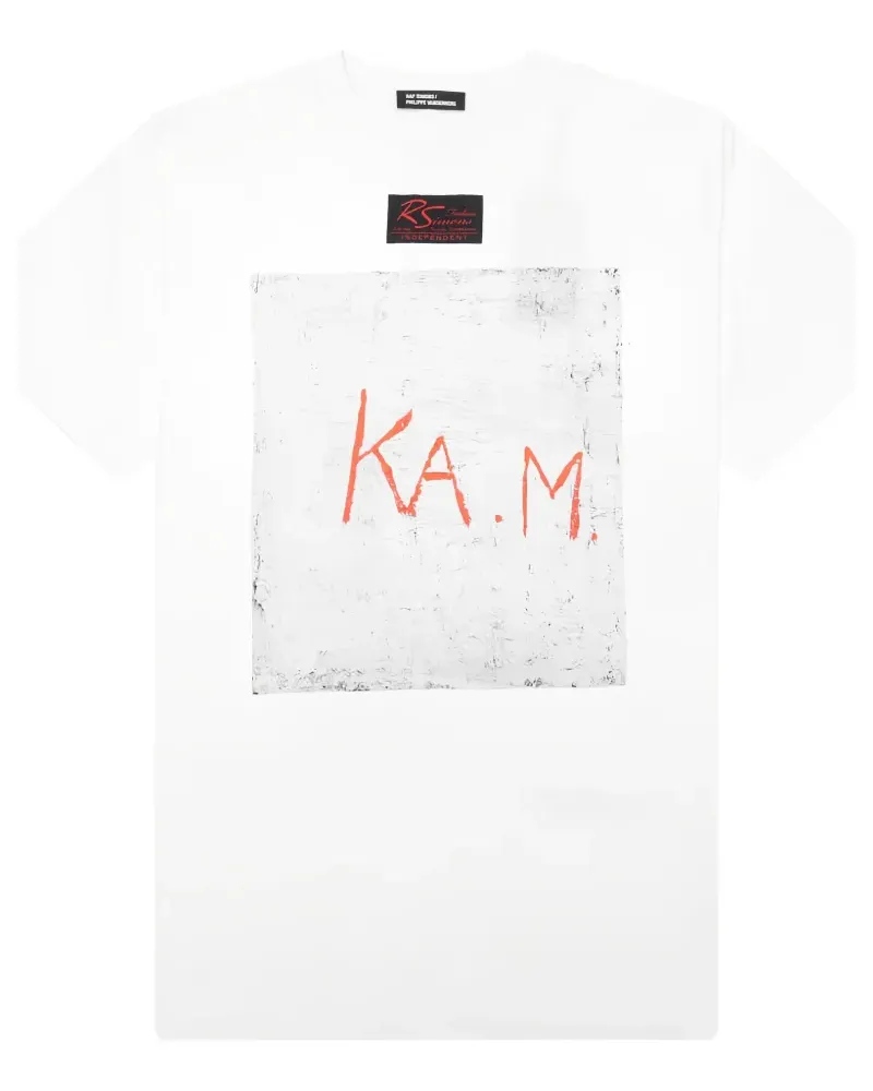 Raf Simons K.A.M. T-Shirt - Weiß Weiß