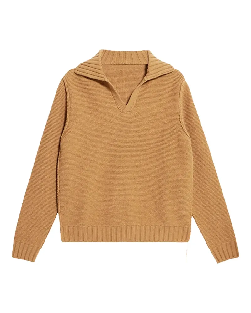 Fortela Cornell V-neck sweater - Braun Braun