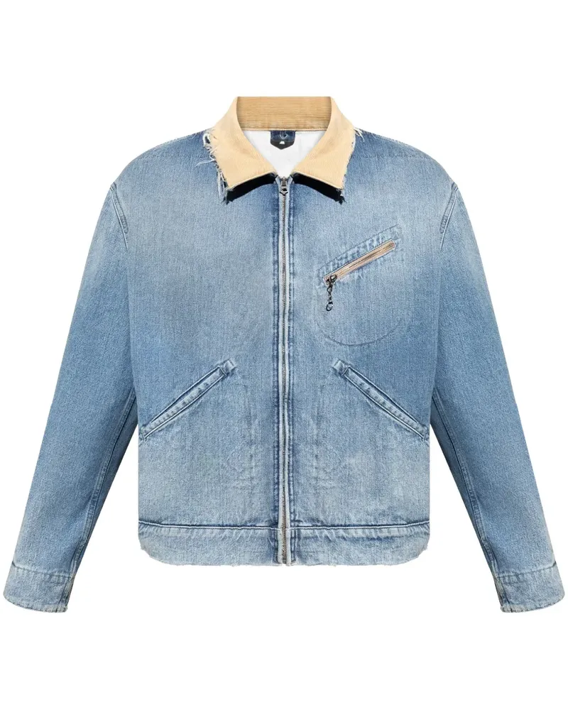 Maison Margiela Bomberjacke im Jeans-Look Blau