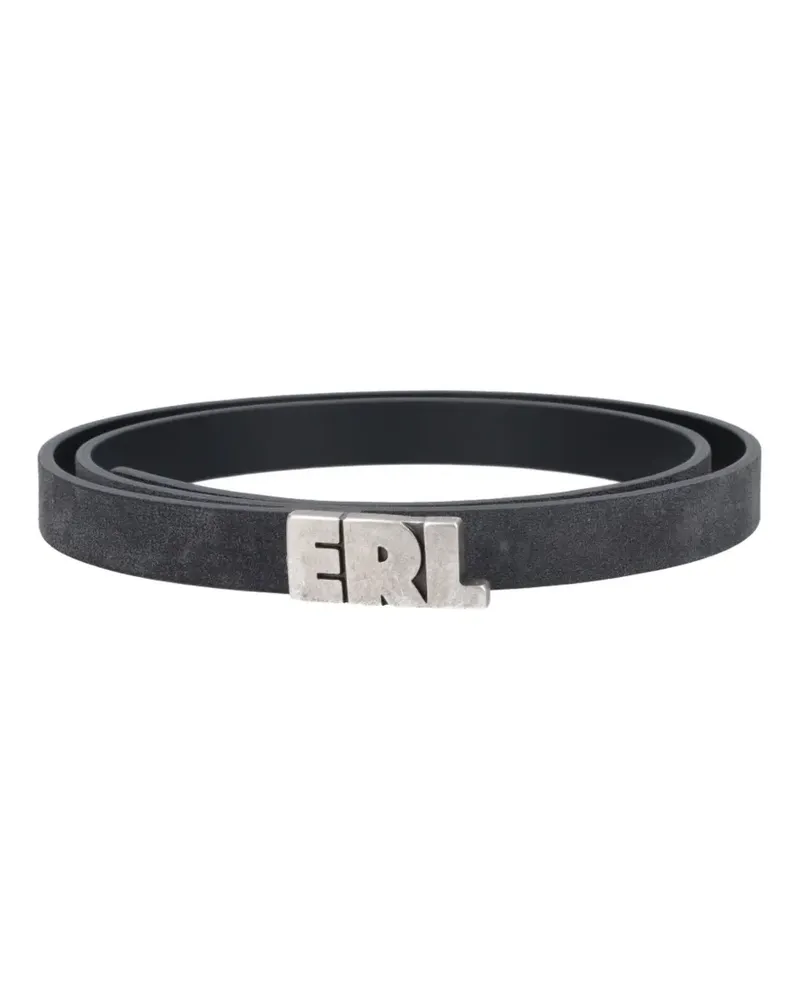 ERL logo-plaque belt - Grau Grau
