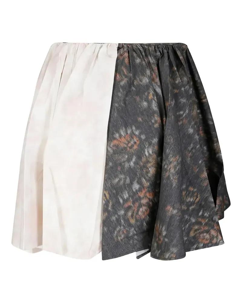 Ganni Drapey mini skirt - Nude Nude