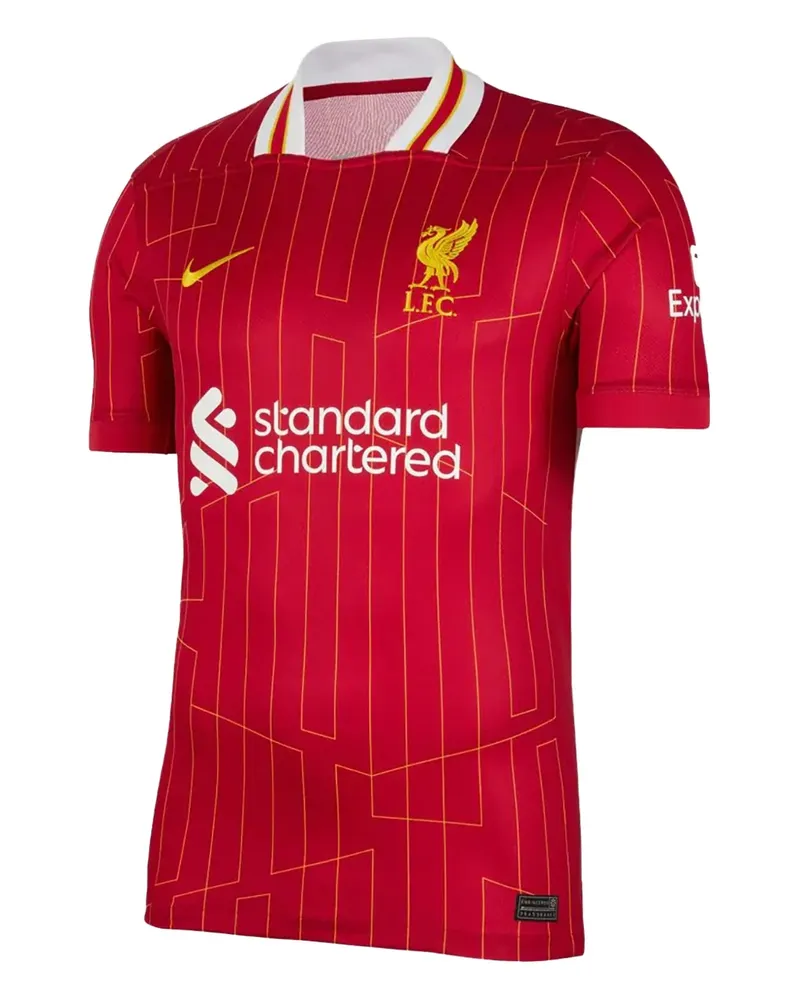 Nike Liverpool F.C. Replica Fußball-T-Shirt - Rot Rot