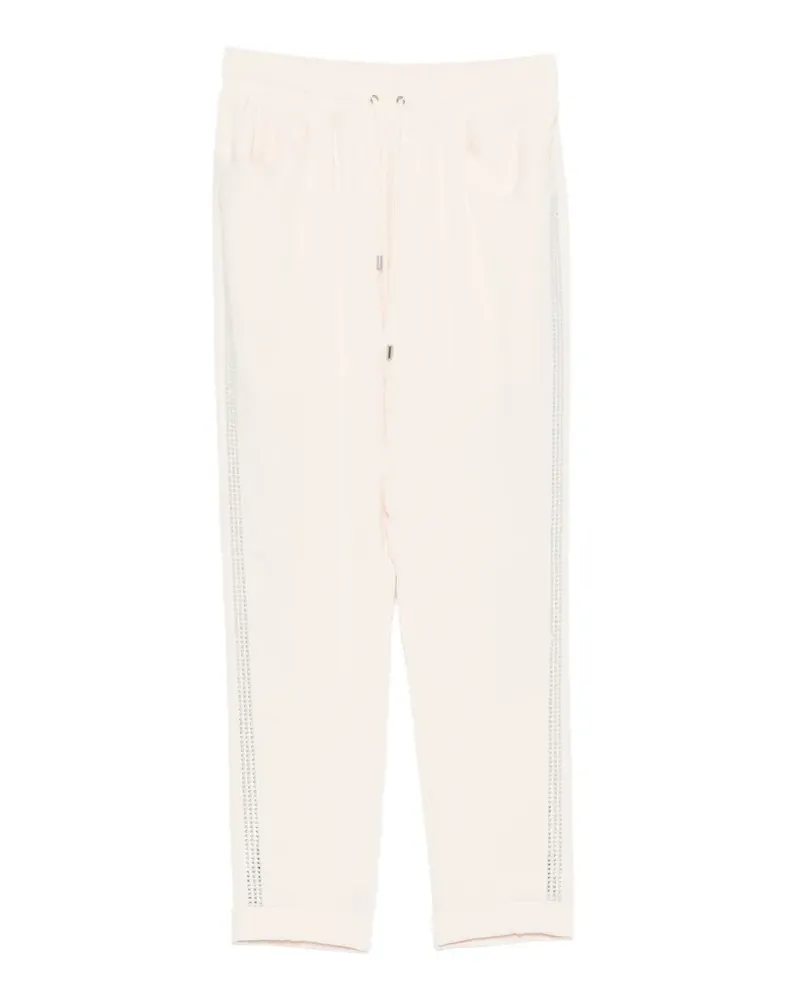 Liu Jo side detail trousers - Nude Nude