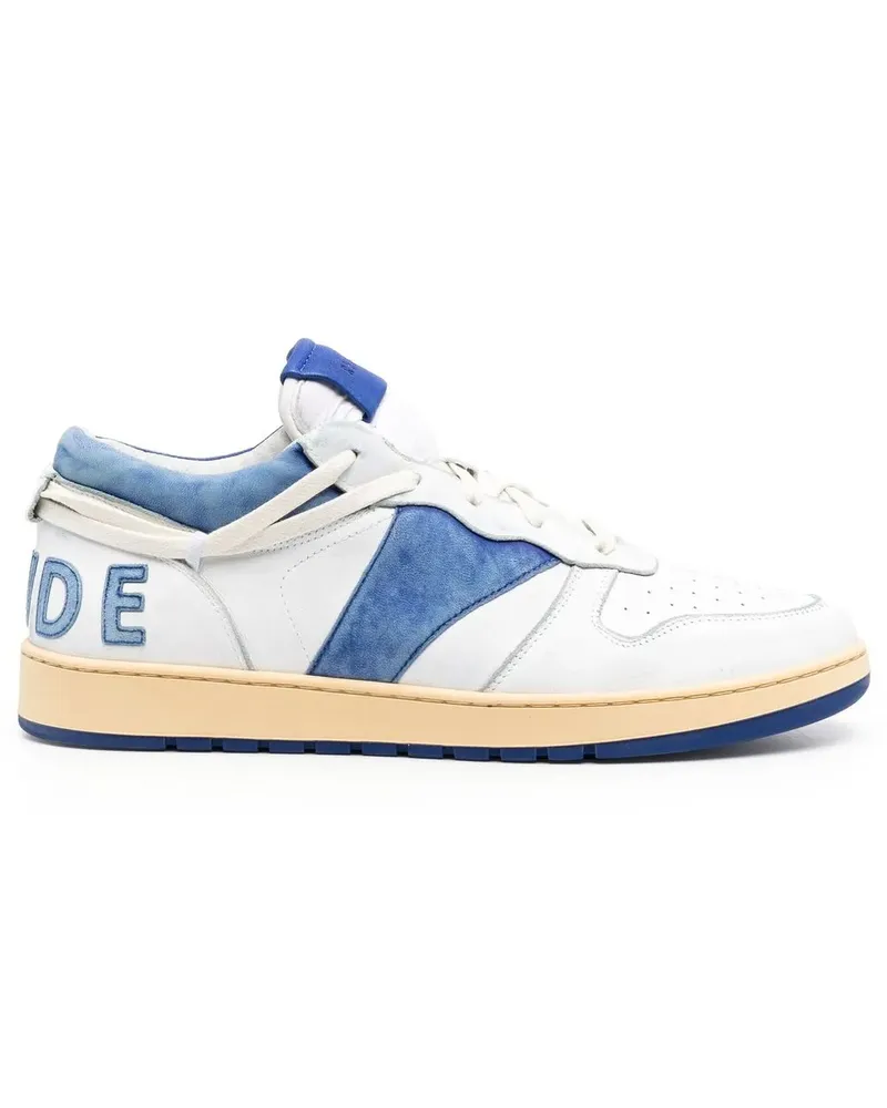 RHUDE Sneakers mit Logo - Weiß Weiß