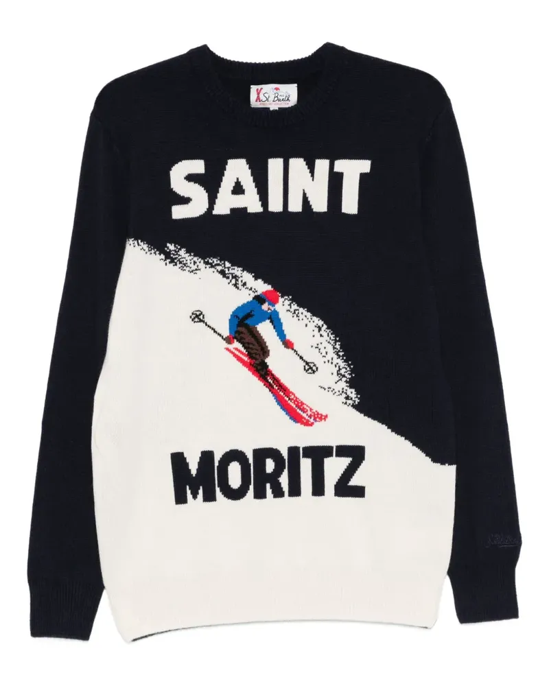 MC2 Saint Barth Saint Moritz Pullover - Blau Blau