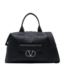 Valentino Garavani Reisetasche aus VLogo-Jacquard Schwarz