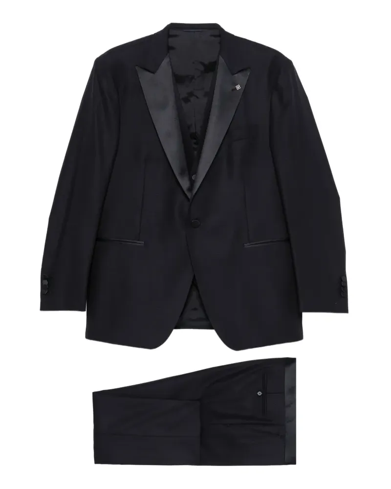 Tagliatore long-sleeves suit - Blau Blau