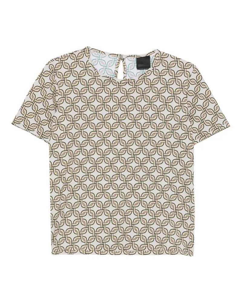 Roberto Ricci Designs Oberteil mit geometrischem Print - Grau Grau