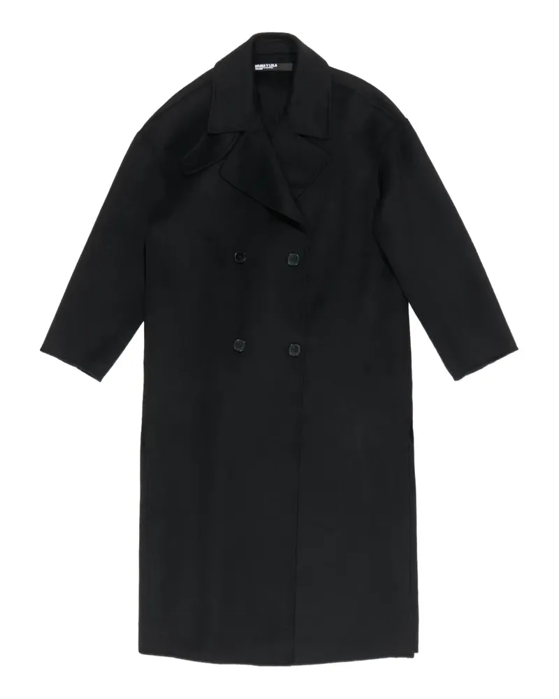 BIMBA Y LOLA Mantel mit Knopfverschluss - Schwarz Schwarz