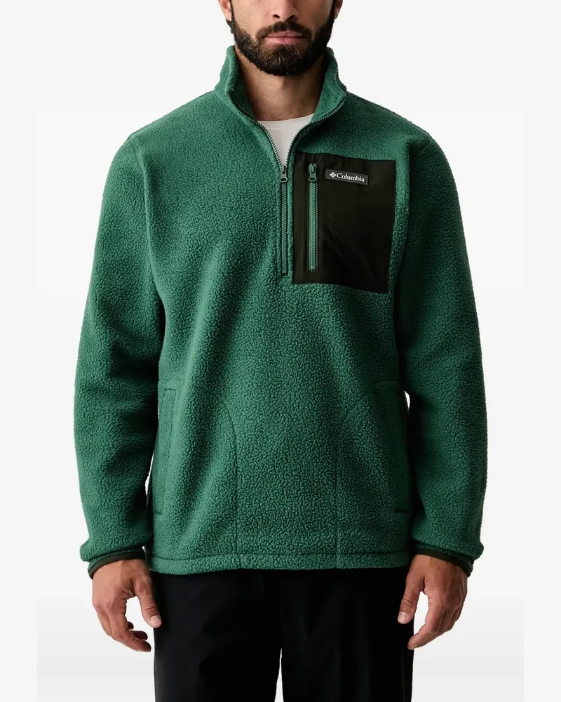 Columbia Sportswear Company Jasper Ridge fleece quarter-zip sweatshirt - Grün Grün