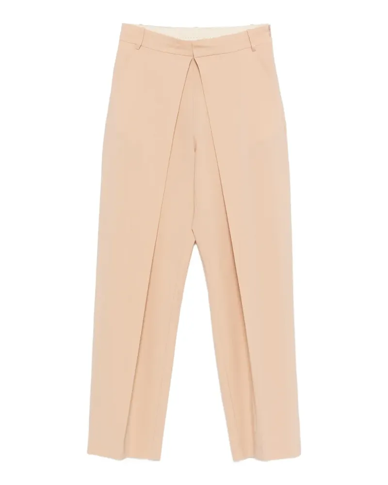 ALYSI pleated pocket trousers - Nude Nude
