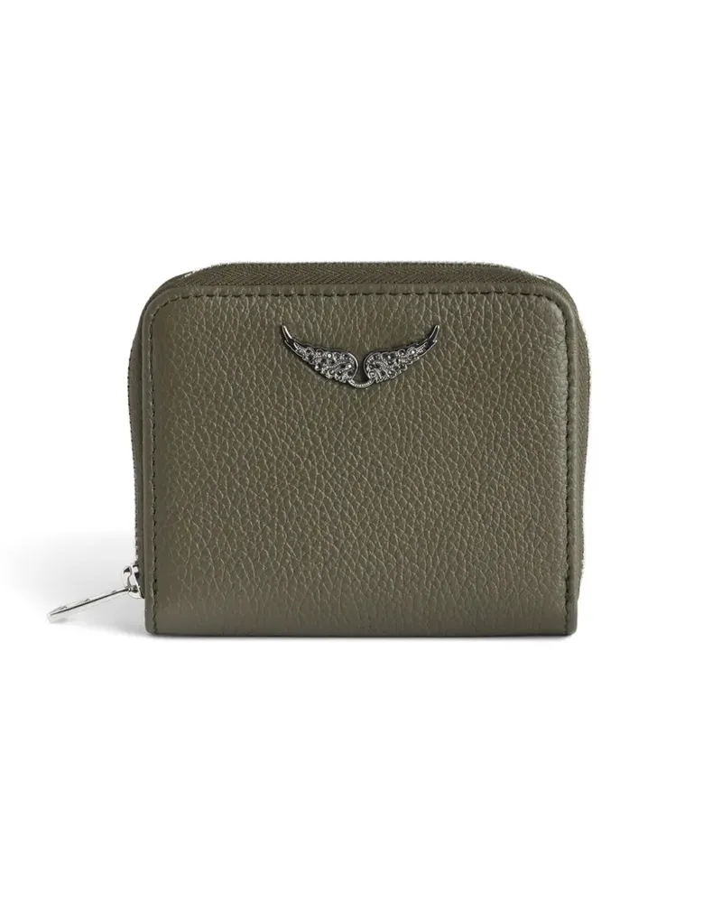 Zadig & Voltaire Mini Portemonnaie - Grün Grün