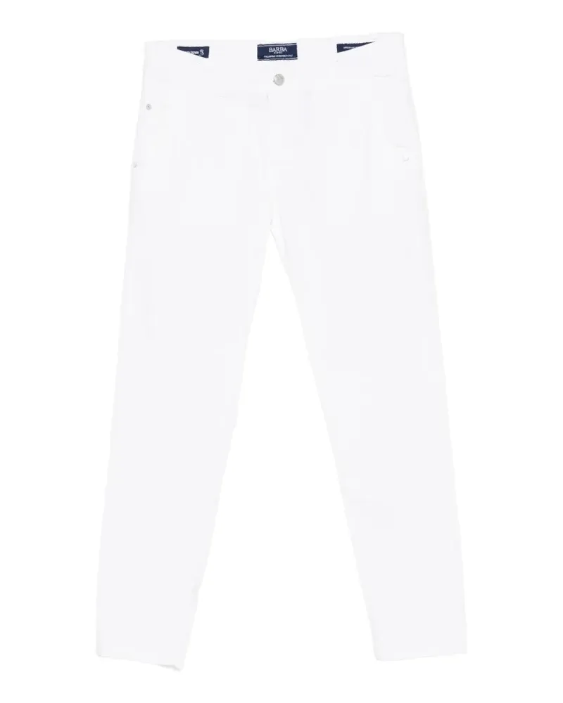 BARBA slim jeans - Weiß Weiß