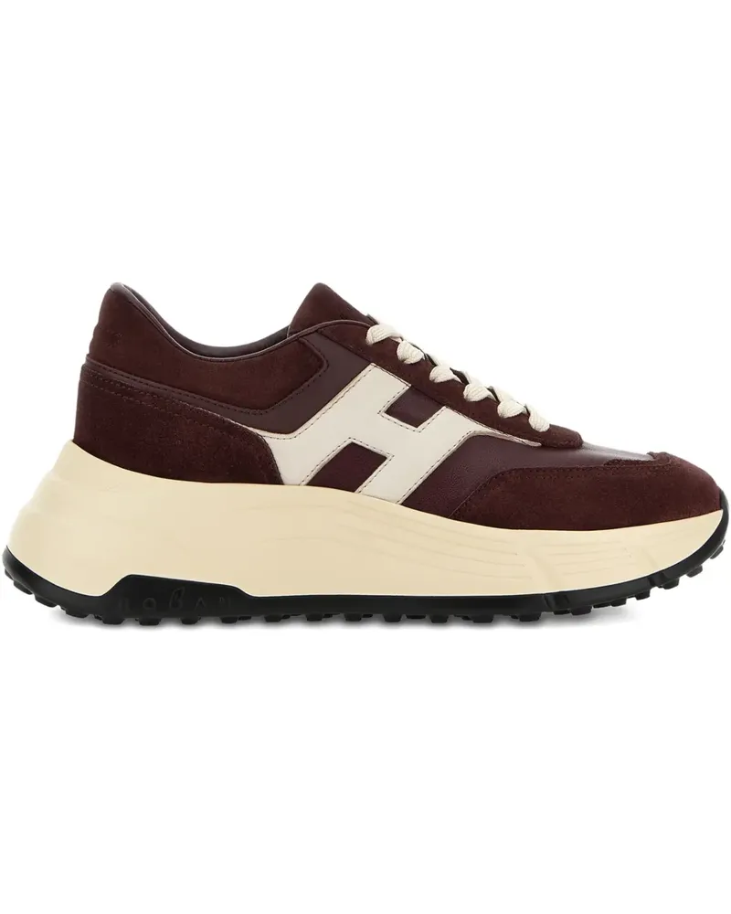 Hogan Sneakers aus Leder - Rot Rot