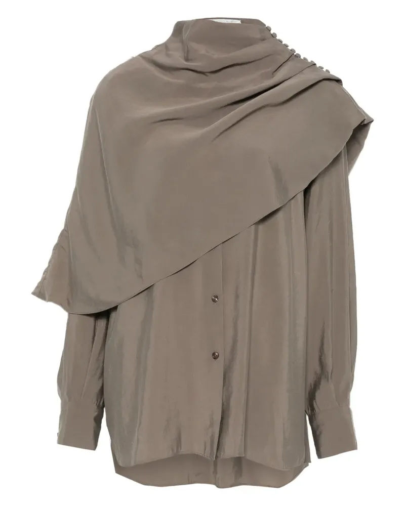 Magda Butrym Klassisches Hemd - Grau Grau