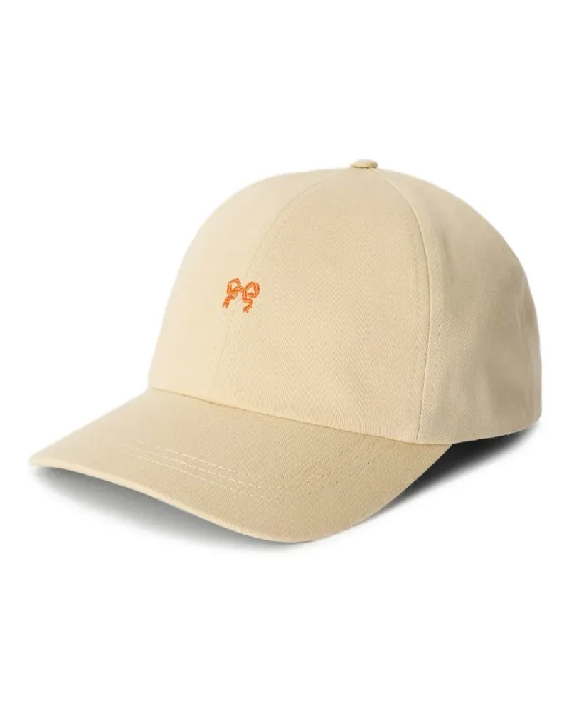 Soulland Baseballkappe mit Schleifenlogo - Nude Nude