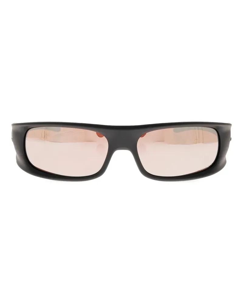 Oakley Highland Sonnenbrille mit eckigem Gestell - Schwarz Schwarz