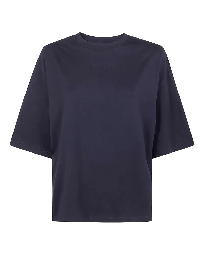 Liviana Conti Kastiges Ivory T-Shirt - Schwarz Schwarz