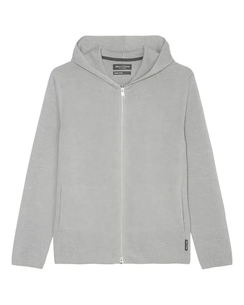 Marc O'Polo Kapuzenjacke mit Reißverschluss - Grau Grau