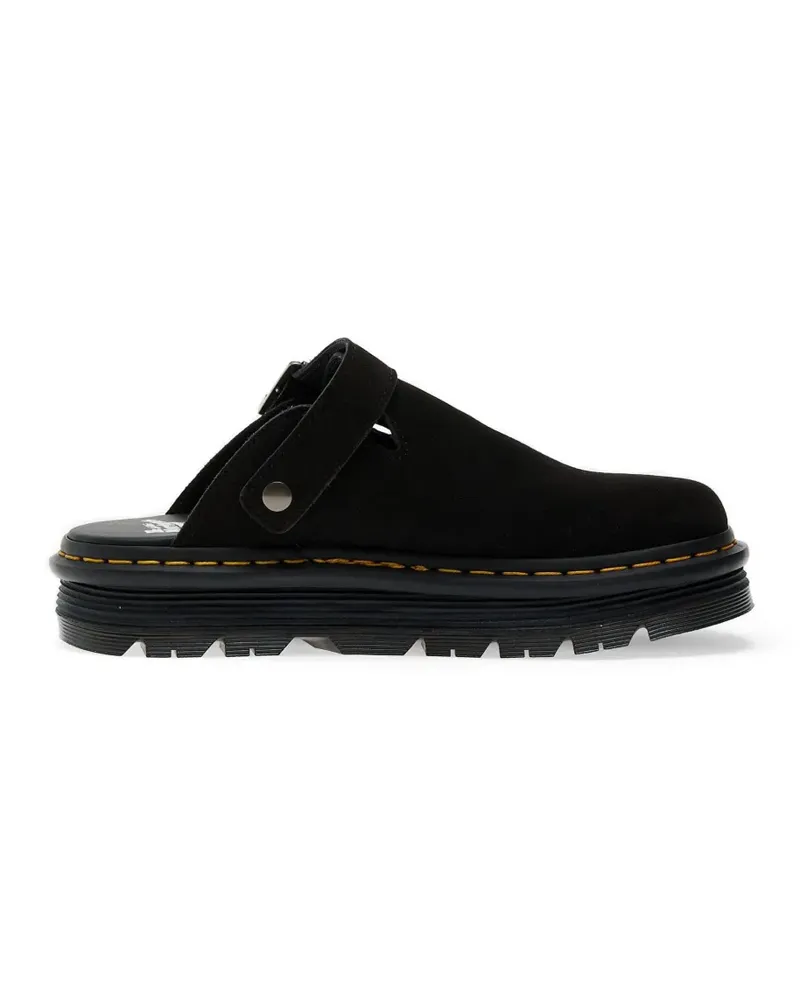 Dr.Martens Zebzag buckle-fastening plataform mules - Schwarz Schwarz