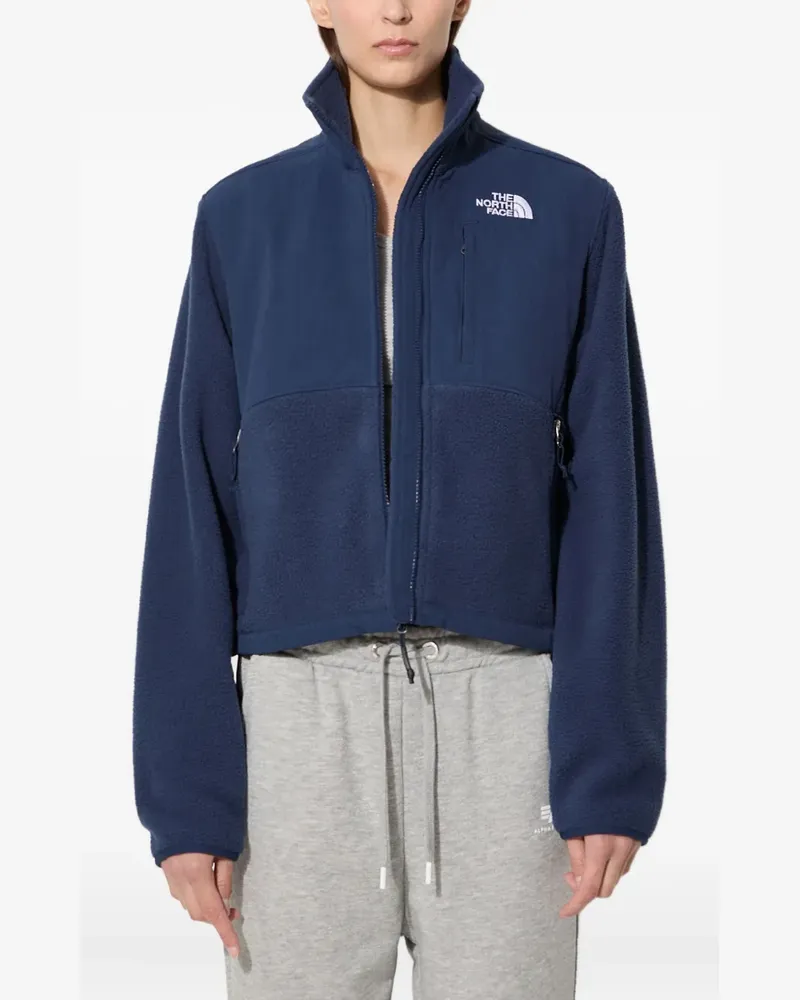 The North Face zip-up fleece sweatshirt - Blau Blau