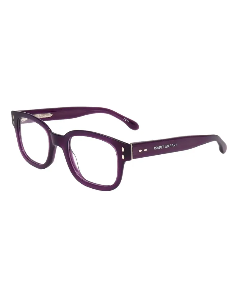 Isabel Marant Brille mit eckigem Gestell - Violett Violett