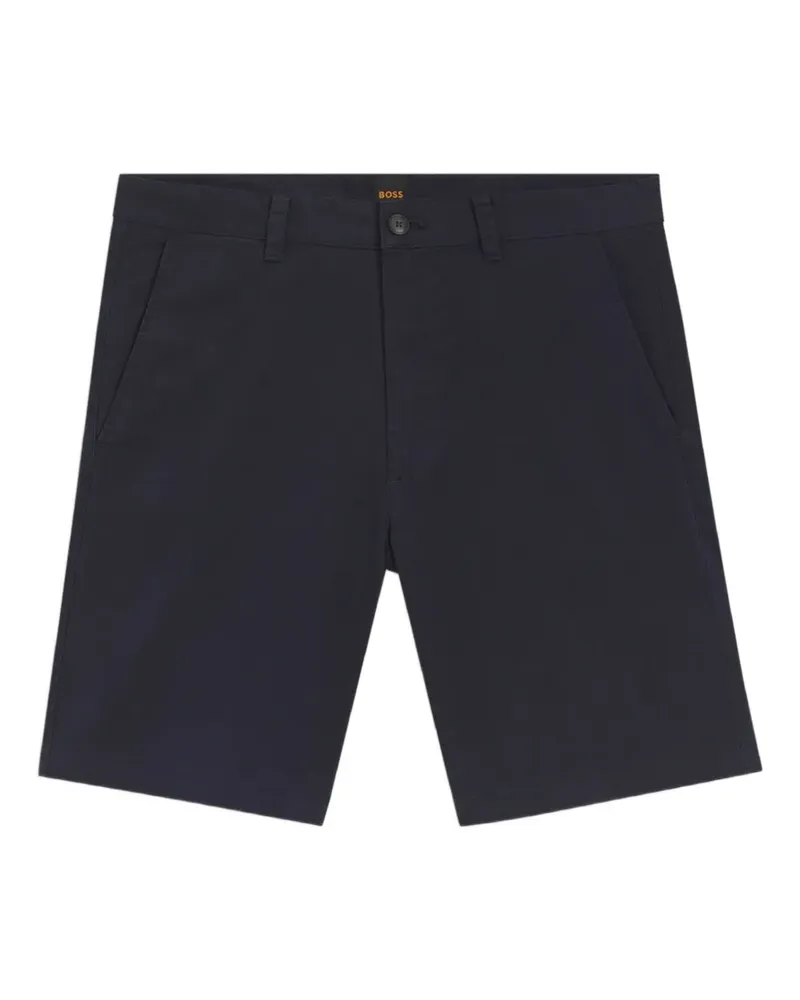 HUGO BOSS slim-fit chino shorts - Blau Blau