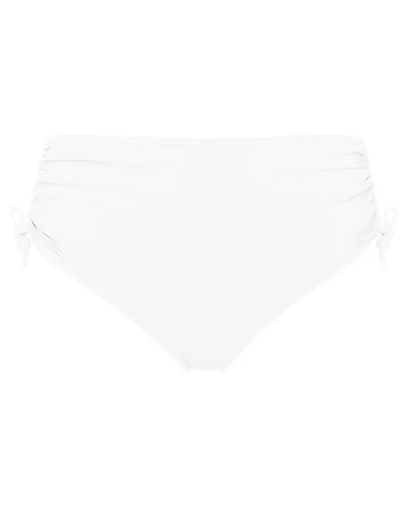 Eres Sofia ruched-side bikini bottoms - Weiß Weiß
