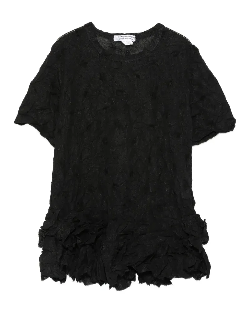 Comme des Garçons crew-neck T-shirt - Schwarz Schwarz