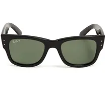 Mega Wayfarer Sonnenbrille - Schwarz
