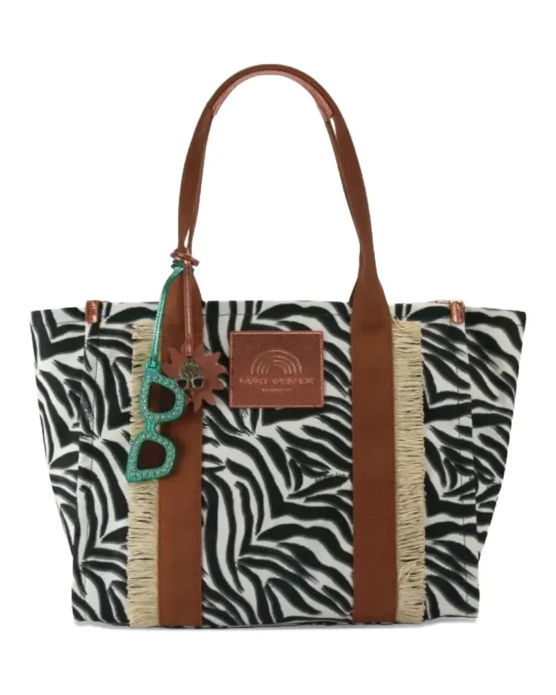 Kurt Geiger Southbank fringe-detail tote bag - Weiß Weiß