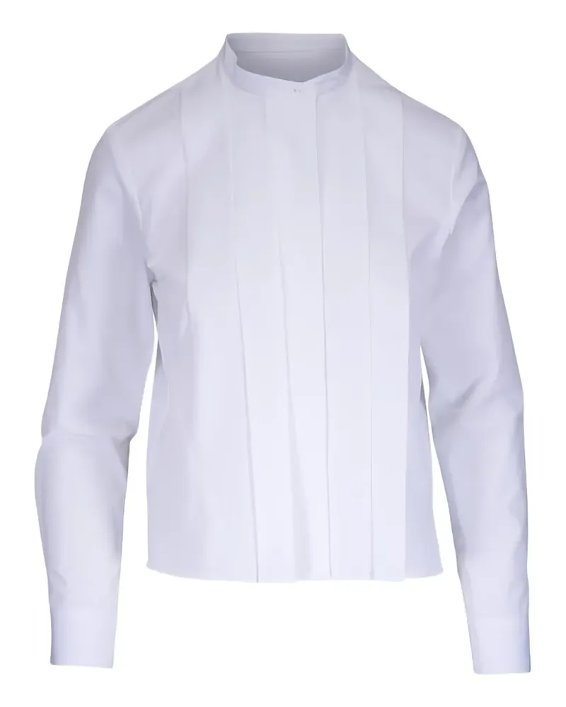 TWP Close Call pleated blouse - Weiß Weiß