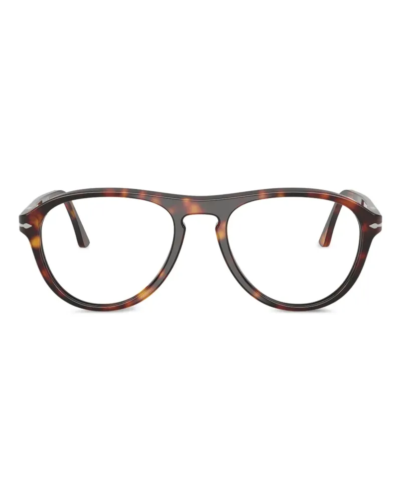 Persol Klassische Pilotenbrille - Braun Braun