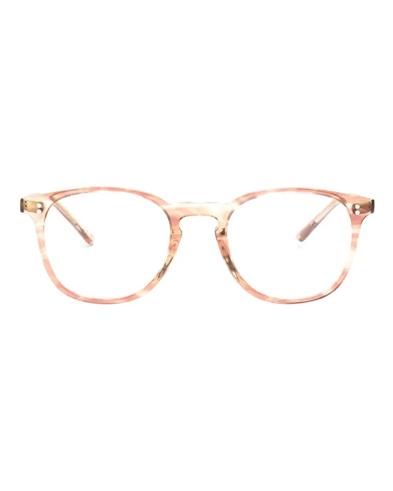 Oliver Peoples Finley Brille in Schildpattoptik - Braun Braun