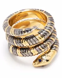 Zadig & Voltaire Gewickelter Ring im Schlangen-Design Gold