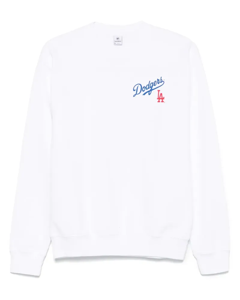 SPORTY & RICH Dodgers Serif Sweatshirt - Weiß Weiß