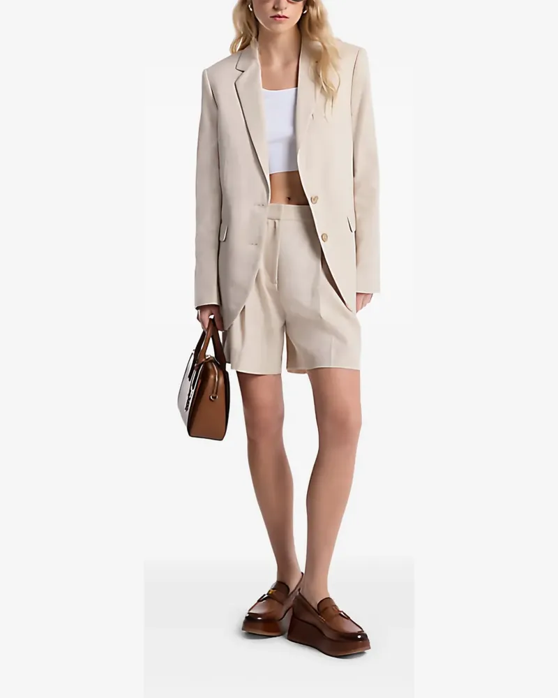 Michael Kors Sakko aus Leinen - Nude Nude
