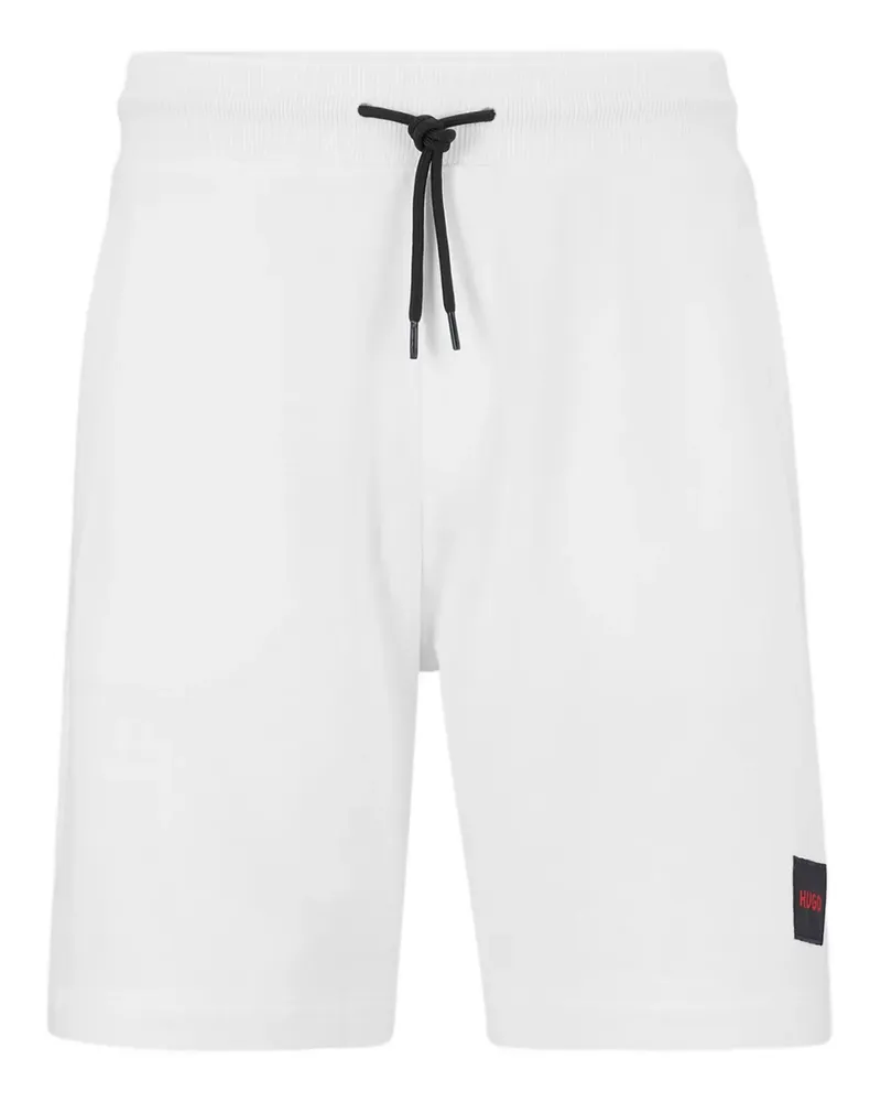 HUGO BOSS Badeshorts mit Kordelzug - Weiß Weiß