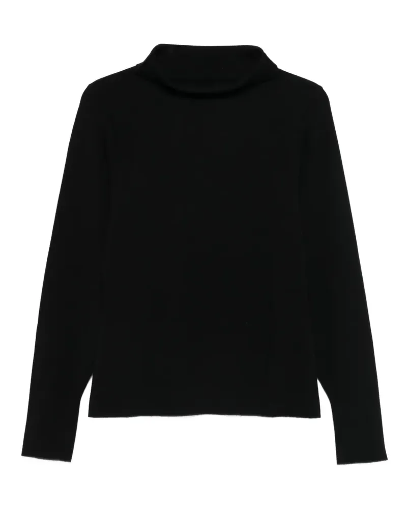 P.A.R.O.S.H. P.A.R.O H. Pullover mit Stehkragen - Schwarz Schwarz