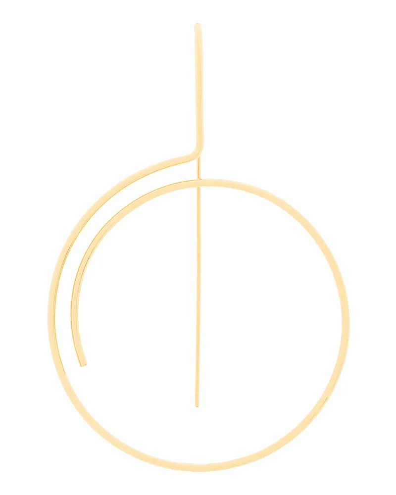 Wouters & Hendrix Technofossils Curve' Ohrring - Metallic Metallic