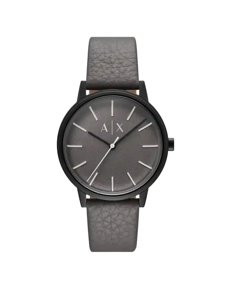 Armani Exchange Round-face 42mm - Grau Grau