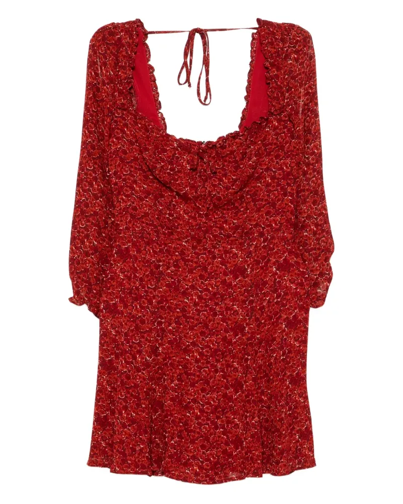 Reformation REMI Kleid - Rot Rot