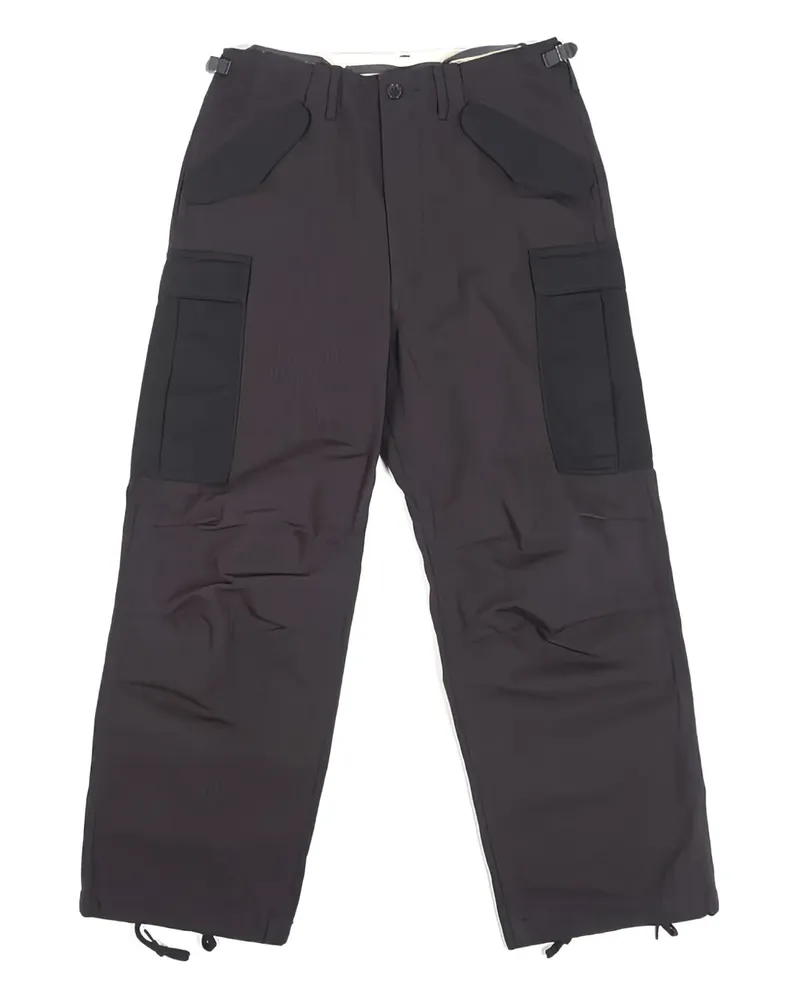nanamica Klassische Cargohose - Schwarz Schwarz