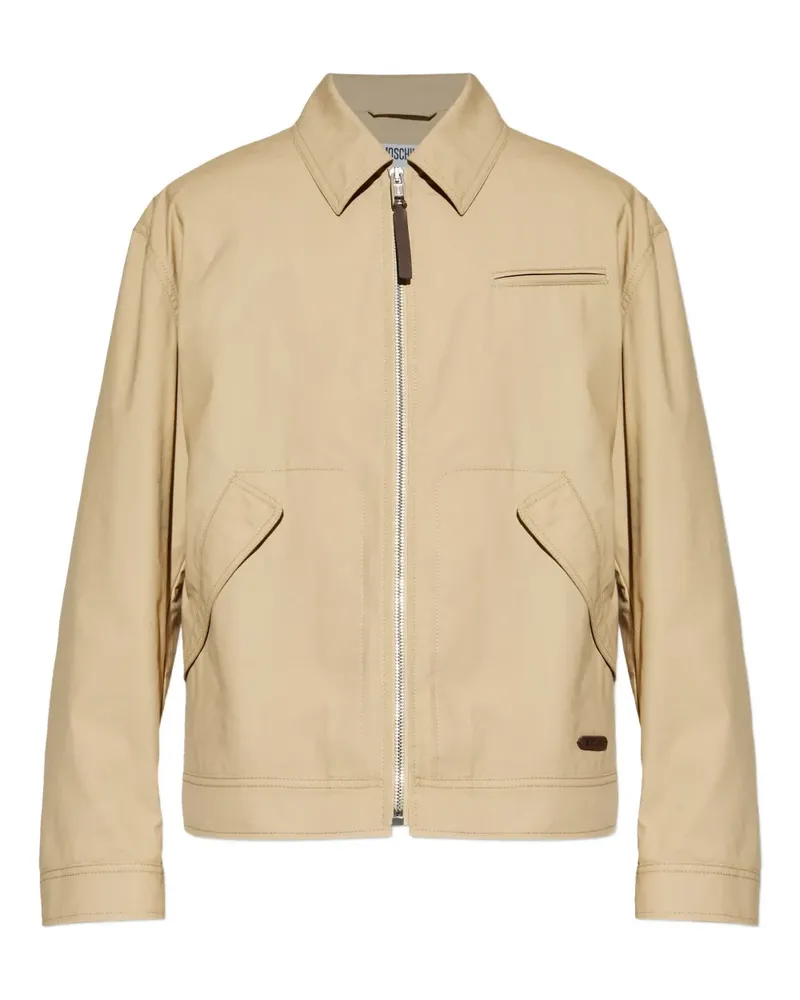 Moschino flap-pocket jacket - Nude Nude